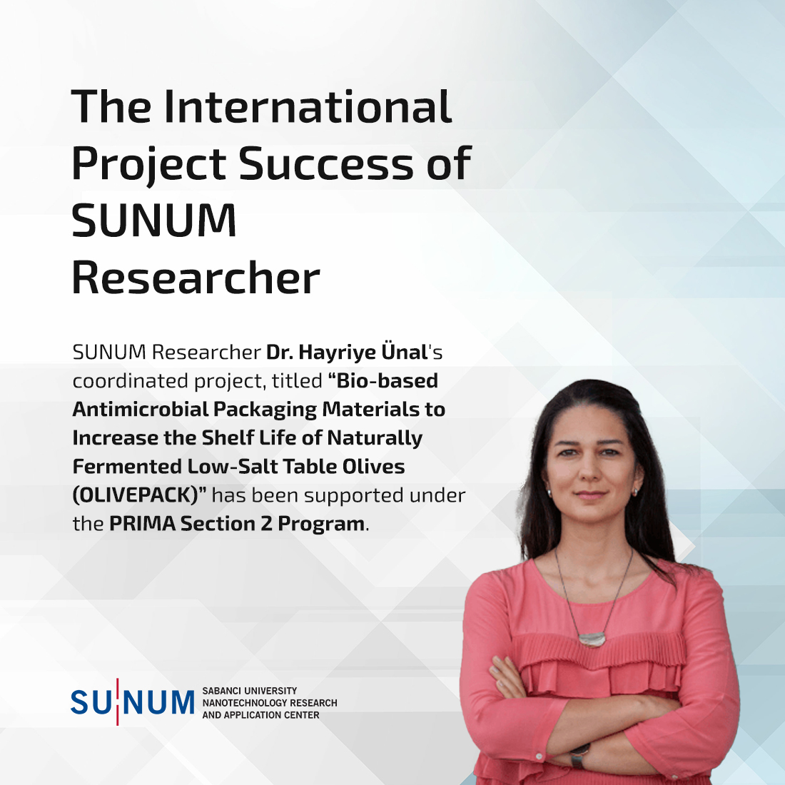 The International Project Success of SUNUM Researcher